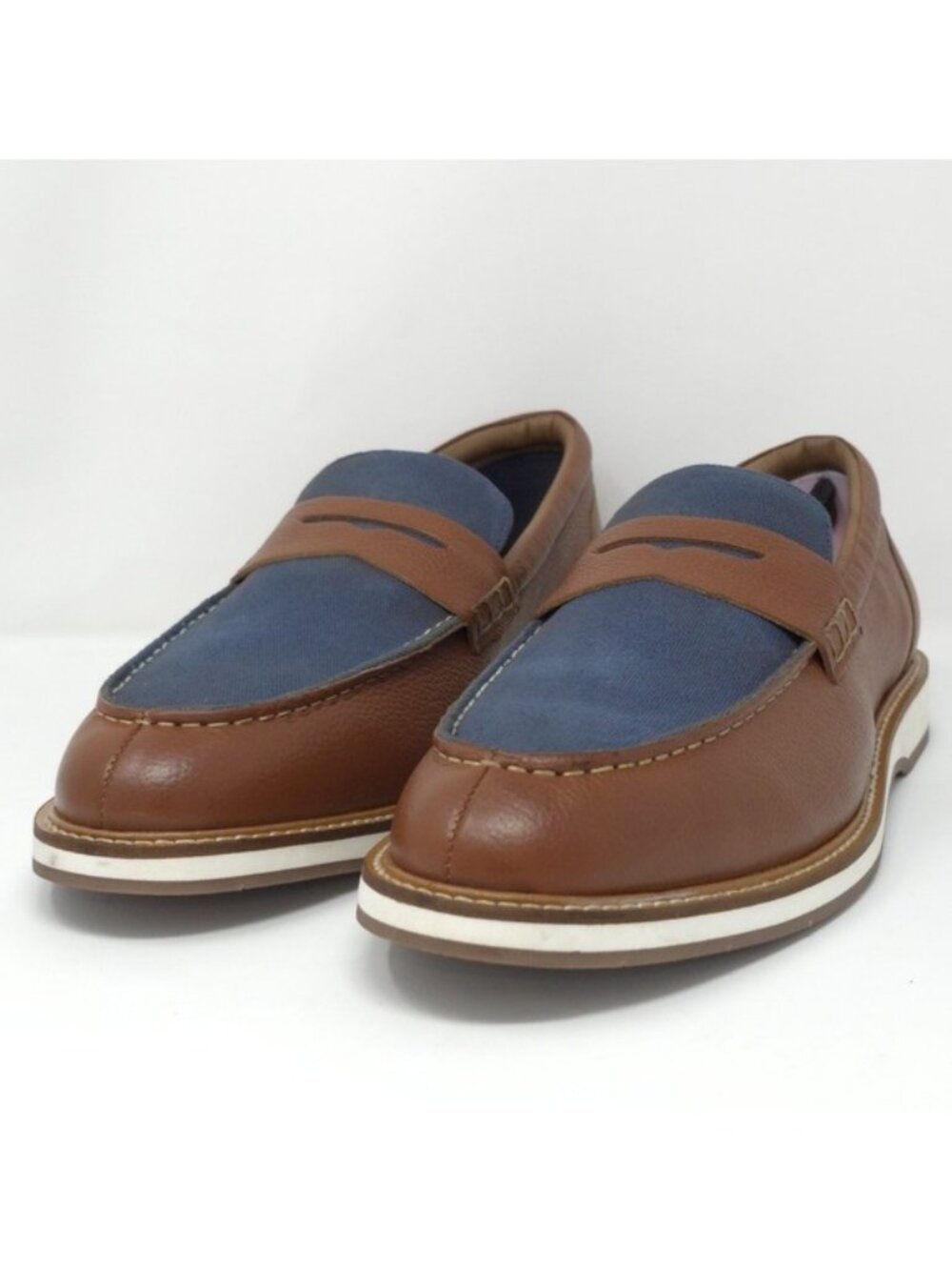 Thomas & Vine Kaufman Moc Toe Penny Loafer Tru Comfort 13M